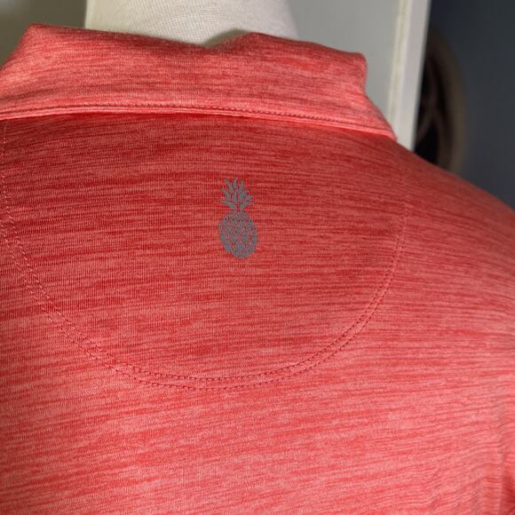 Tommy Bahama Polo Women’s SP Island Zone Orange Short Sleeve Stretch- EUC - Picture 5 of 5